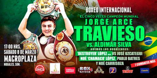 Jorge Arce vs. Aldimar Silva Santos March 8